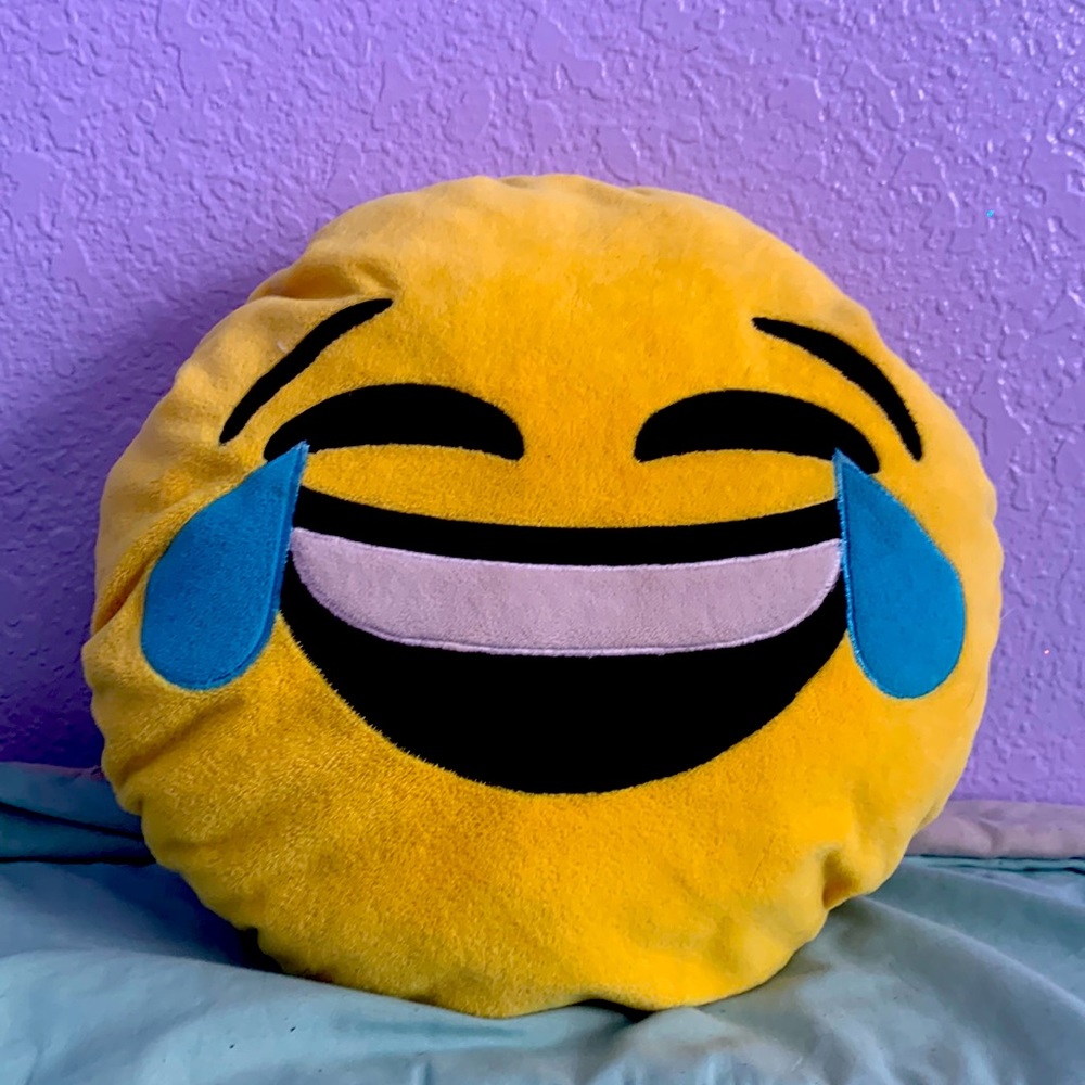Double Sided (Two Faces) Emoji Pillow